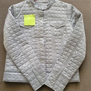 Jc5 GAP Quilted Light Gray Jacket